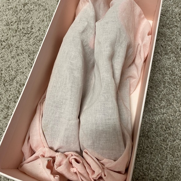 Sophia Webster Black and Pink Butterfly Pointed-Toe Flats - Picture 8 of 8